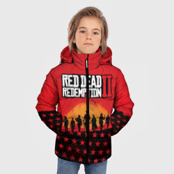 Зимняя куртка для мальчиков 3D Red Dead Redemption 2 - фото 2