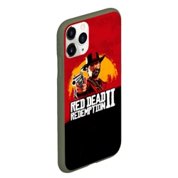Чехол для iPhone 11 Pro Max матовый Red Dead Redemption 2 - фото 2