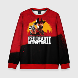 Детский свитшот 3D Red Dead Redemption 2