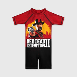 Детский купальный костюм 3D Red Dead Redemption 2