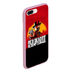 Чехол для iPhone 7Plus/8 Plus матовый Red Dead Redemption 2 - фото 2