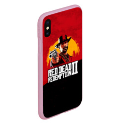 Чехол для iPhone XS Max матовый Red Dead Redemption 2 - фото 2