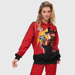 Женский костюм с толстовкой 3D Red Dead Redemption 2 - фото 2