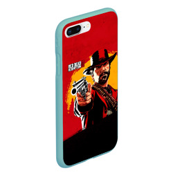 Чехол для iPhone 7Plus/8 Plus матовый Red Dead Redemption 2 - фото 2