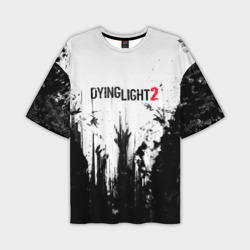 Мужская футболка oversize 3D Dying Light 2