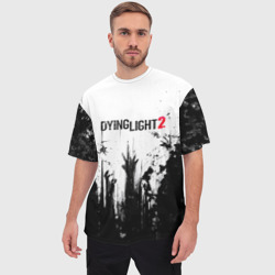 Мужская футболка oversize 3D Dying Light 2 - фото 2