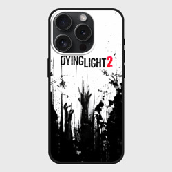 Чехол силиконовый для Apple iPhone 15 Pro матовый Dying Light 2