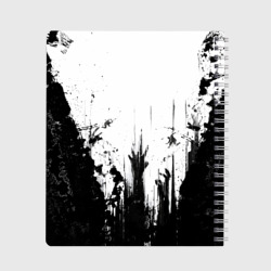 Тетрадь с принтом Dying Light 2 для любого человека, вид сзади №1. Цвет основы: точка