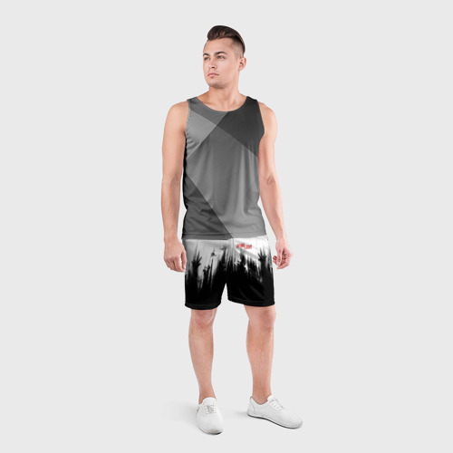 Мужские шорты спортивные Dying Light, цвет 3D печать - фото 4