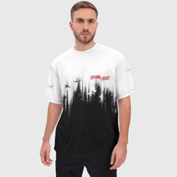 Мужская футболка oversize 3D Dying Light - фото 2