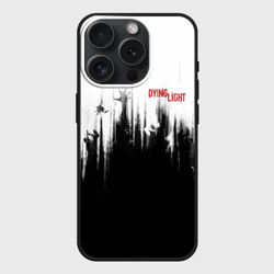 Чехол силиконовый для Apple iPhone 15 Pro матовый Dying Light