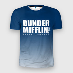 Мужская футболка 3D Slim The Office: Dunder Mifflin