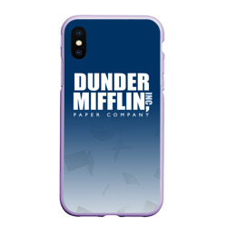 Чехол для iPhone XS Max матовый The Office: Dunder Mifflin