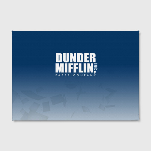 Холст прямоугольный The Office: Dunder Mifflin, цвет 3D печать - фото 2