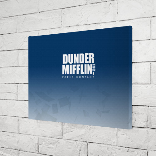 Холст прямоугольный The Office: Dunder Mifflin, цвет 3D печать - фото 3