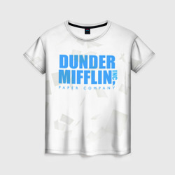 Женская футболка 3D Dunder Mifflin The Office
