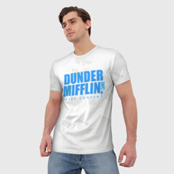Мужская футболка 3D Dunder Mifflin The Office - фото 2