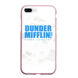 Чехол для iPhone 7Plus/8 Plus матовый Dunder Mifflin The Office