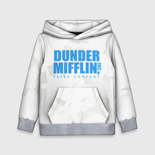 Детская толстовка 3D Dunder Mifflin The Office, цвет меланж