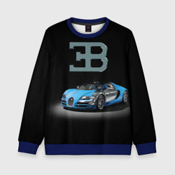 Детский свитшот 3D Bugatti