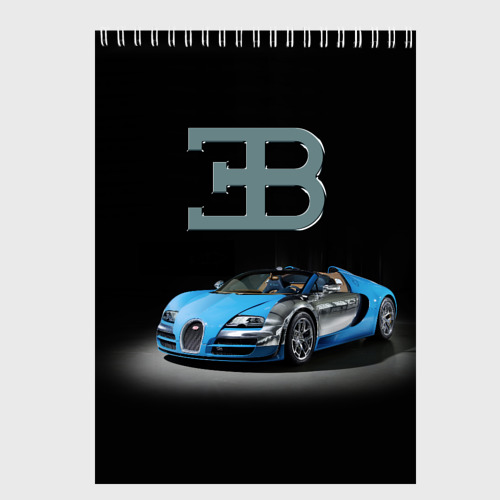 Скетчбук Bugatti, цвет белый