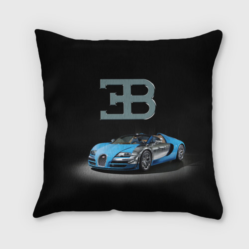 Подушка 3D Bugatti