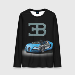 Мужской лонгслив 3D Bugatti