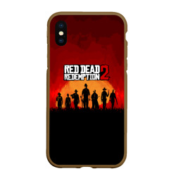 Чехол для iPhone XS Max матовый RDR 2