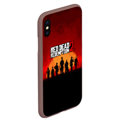 Чехол для iPhone XS Max матовый RDR 2 - фото 2