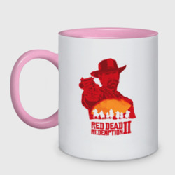 Кружка двухцветная Red Dead Redemption 2