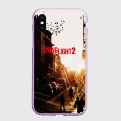 Чехол для iPhone XS Max матовый Dying light