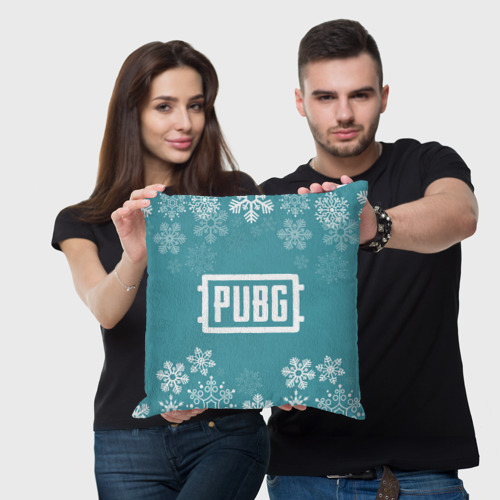 Подушка 3D PUBG Новогодний - фото 3