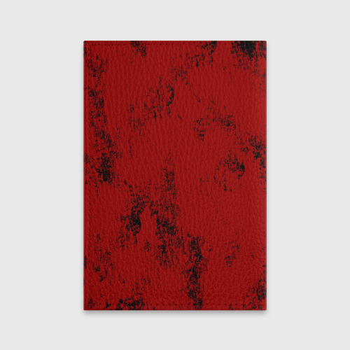 Обложка для паспорта матовая кожа RDR2, цвет красный - фото 2