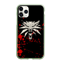 Чехол для iPhone 11 Pro Max матовый The Witcher Blood
