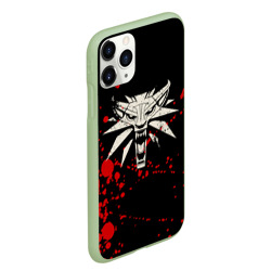 Чехол для iPhone 11 Pro Max матовый The Witcher Blood - фото 2