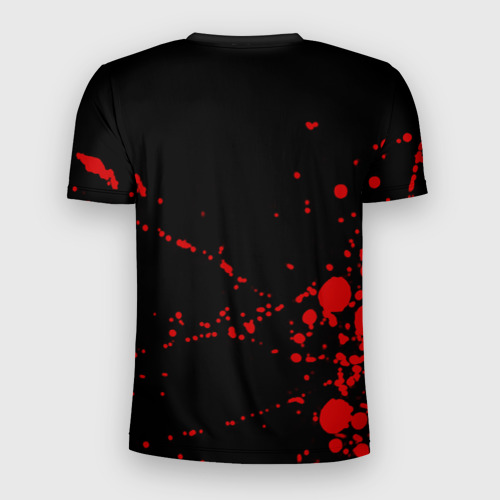 Мужская футболка 3D Slim The Witcher Blood, цвет 3D печать - фото 2
