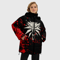 Женская зимняя куртка Oversize The Witcher Blood - фото 2