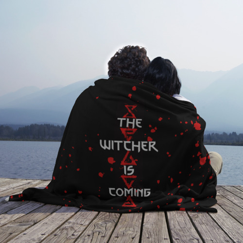 Плед 3D The Witcher Is Coming - фото 3