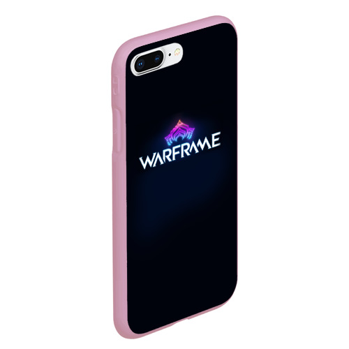 Чехол для iPhone 7Plus/8 Plus матовый Warframe, цвет розовый - фото 3
