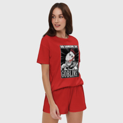 Женская пижама с шортиками хлопок Убийца гоблинов 9 - фото 2