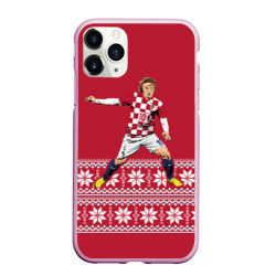 Чехол для iPhone 11 Pro Max матовый Luka Modric