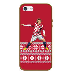 Чехол для iPhone 5/5S матовый Luka Modric