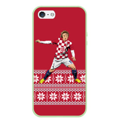 Чехол для iPhone 5/5S матовый Luka Modric