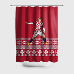 Штора 3D для ванной Luka Modric