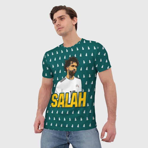 Мужская футболка 3D Salah, цвет 3D печать - фото 3