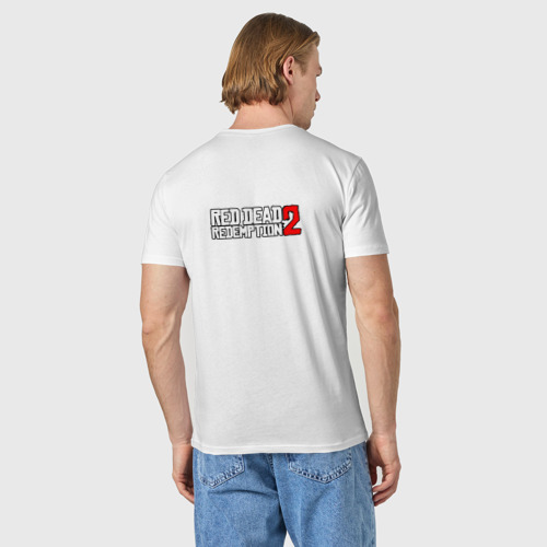 Мужская футболка хлопок Red Dead Redemption 2 T-Shirt - фото 4