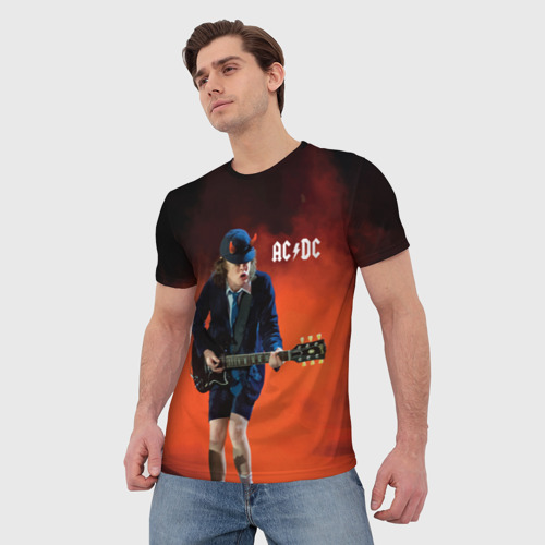 Мужская футболка 3D AC/DC, цвет 3D печать - фото 3