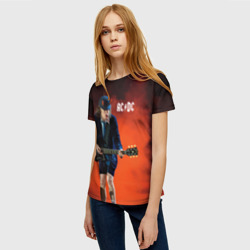 Женская футболка 3D AC/DC - фото 2
