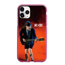 Чехол для iPhone 11 Pro Max матовый AC/DC