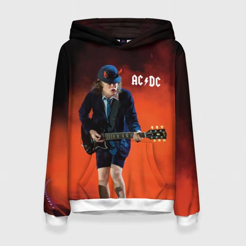 Женская толстовка 3D AC/DC, цвет 3D печать